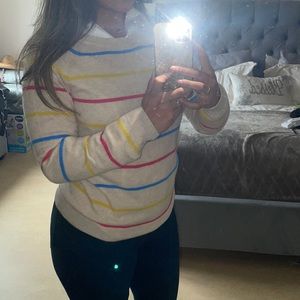 Philosophy stripped sweater